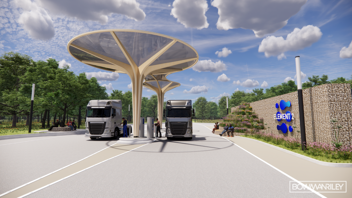 Llegan los primeros camiones públicos de hidrógeno del Reino Unido 28