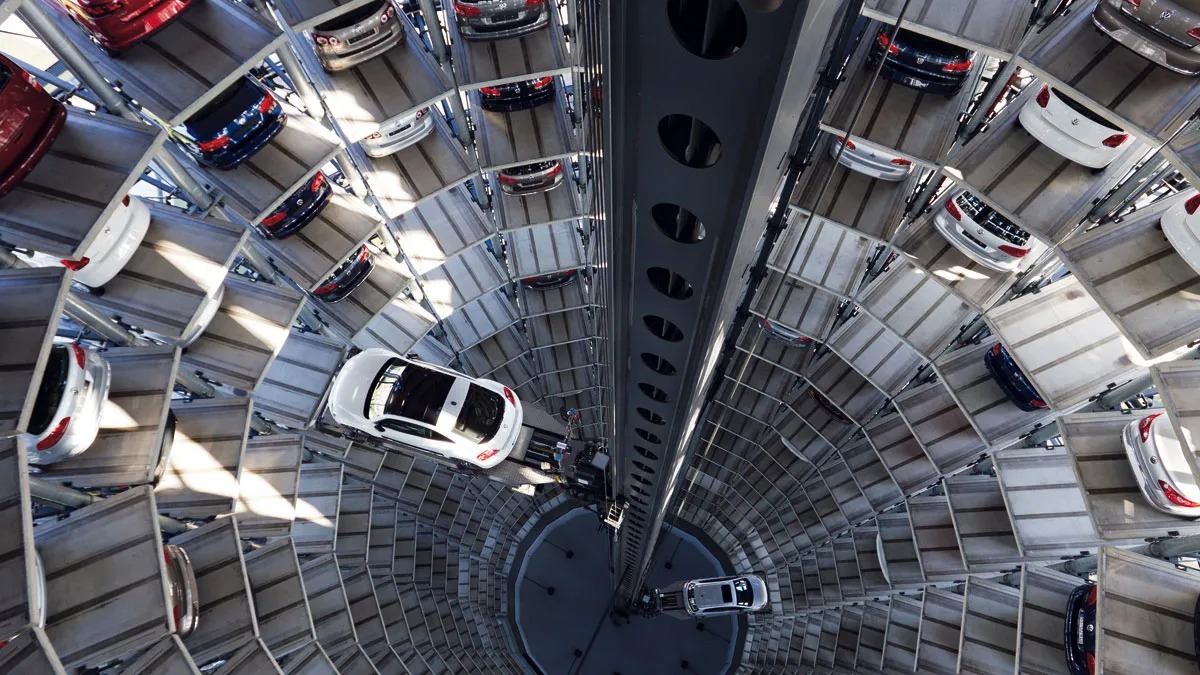Los aparcamientos robotizados son tendencia de futuro. 16